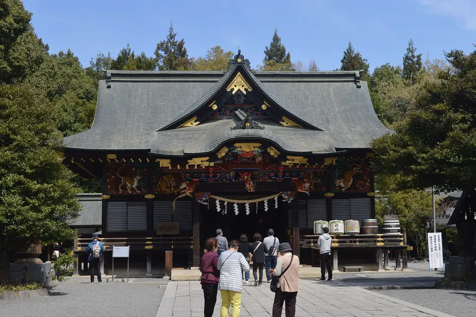 秩父神社の風景