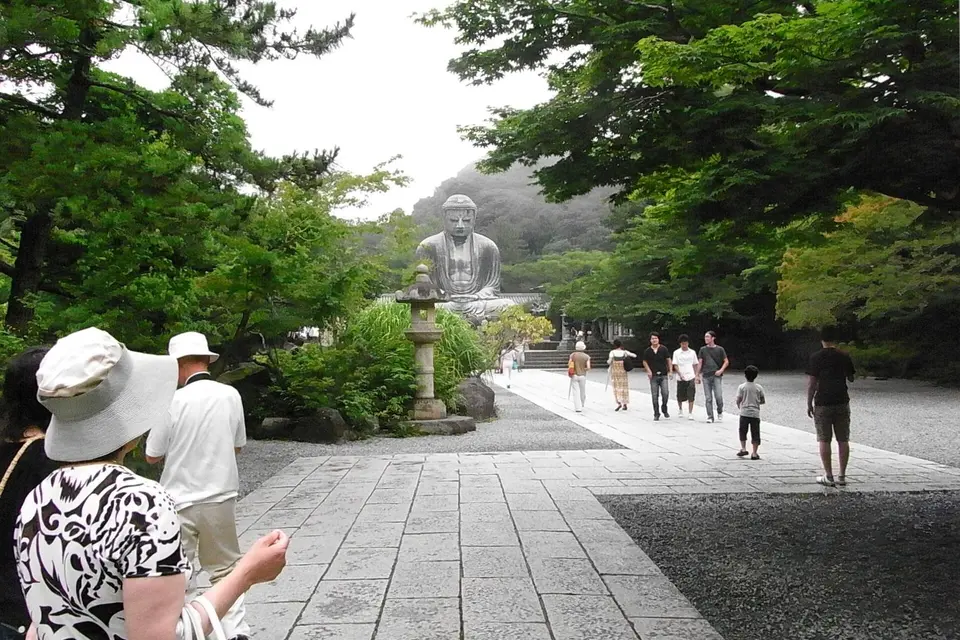 鎌倉大仏の風景