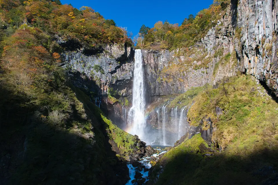 華厳の滝の風景
