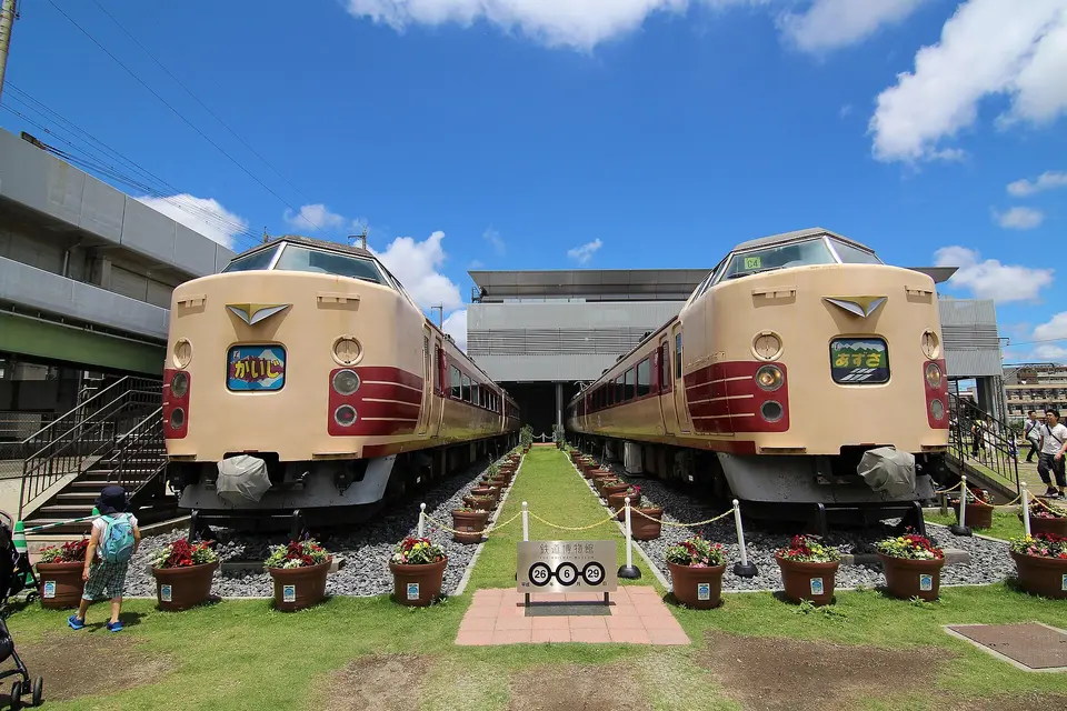 鉄道博物館の風景