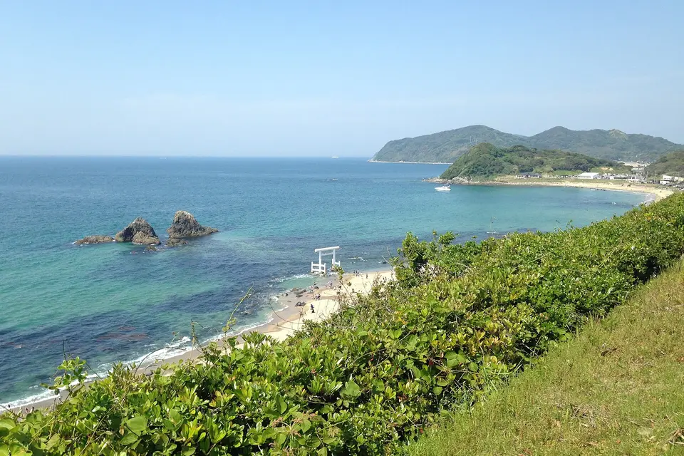 糸島・桜井二見ヶ浦の風景