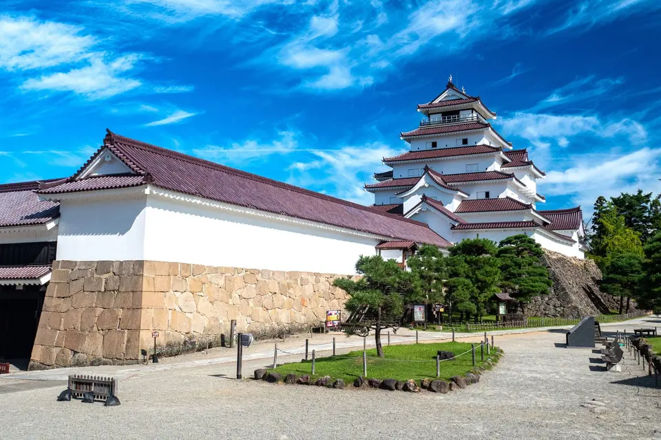 鶴ヶ城の風景