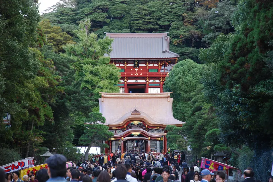 鶴岡八幡宮の風景