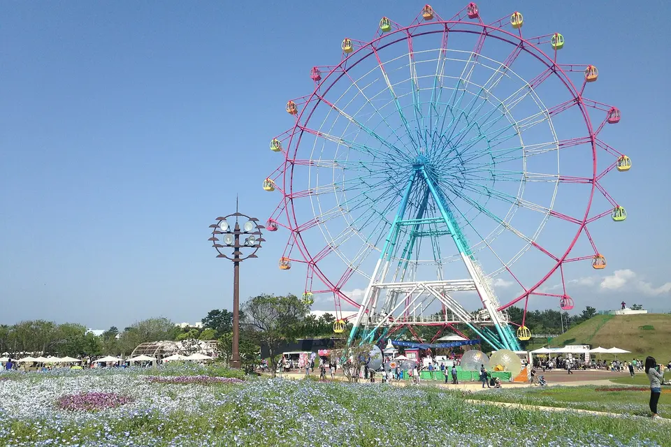 海の中道海浜公園の風景