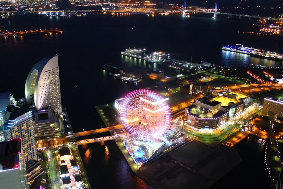 横浜みなとみらいの風景